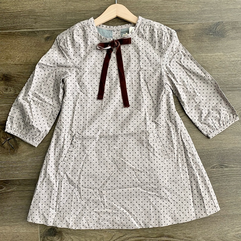 Olive Juice polka dot girls dress NWT Size 5